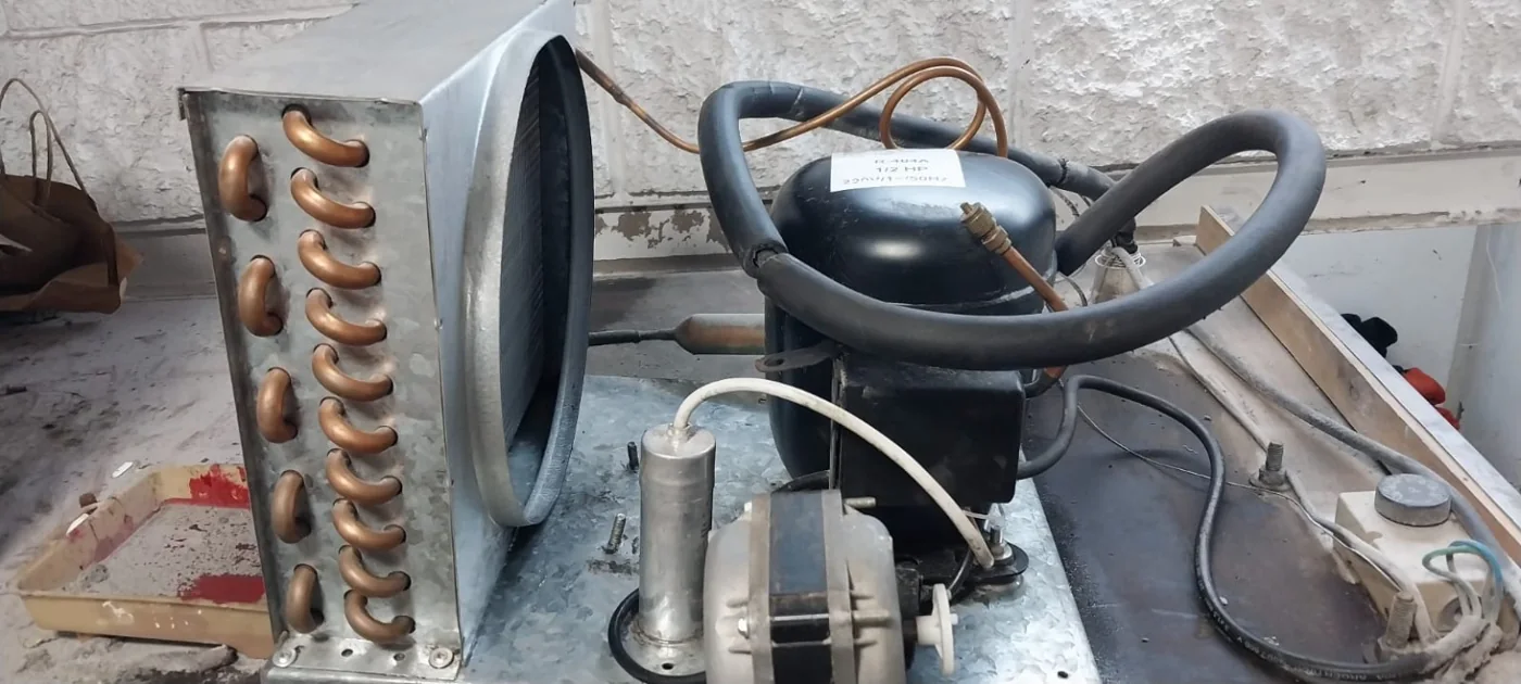 Refrigeración comercial · unidad frigorífica abierta